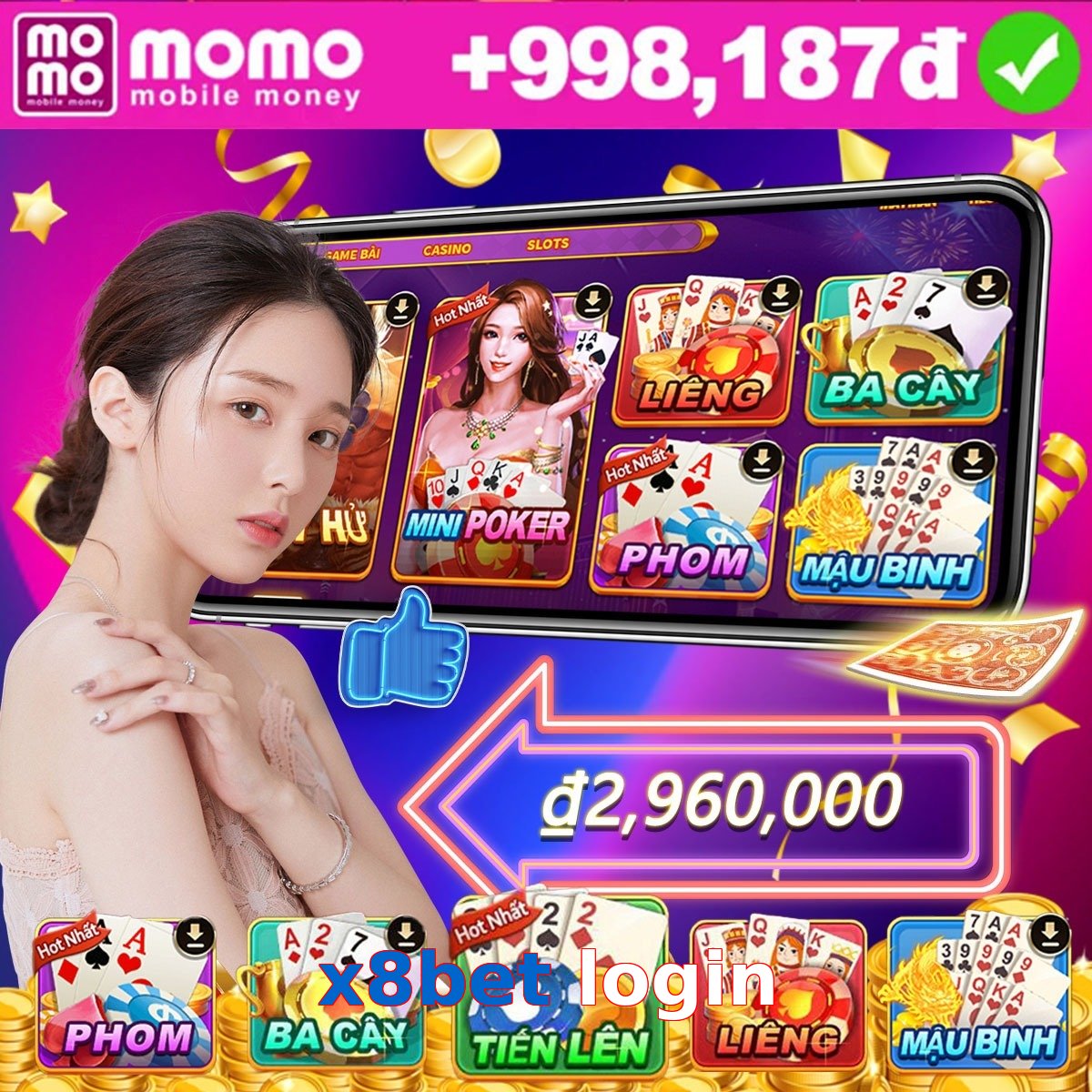 x8bet login