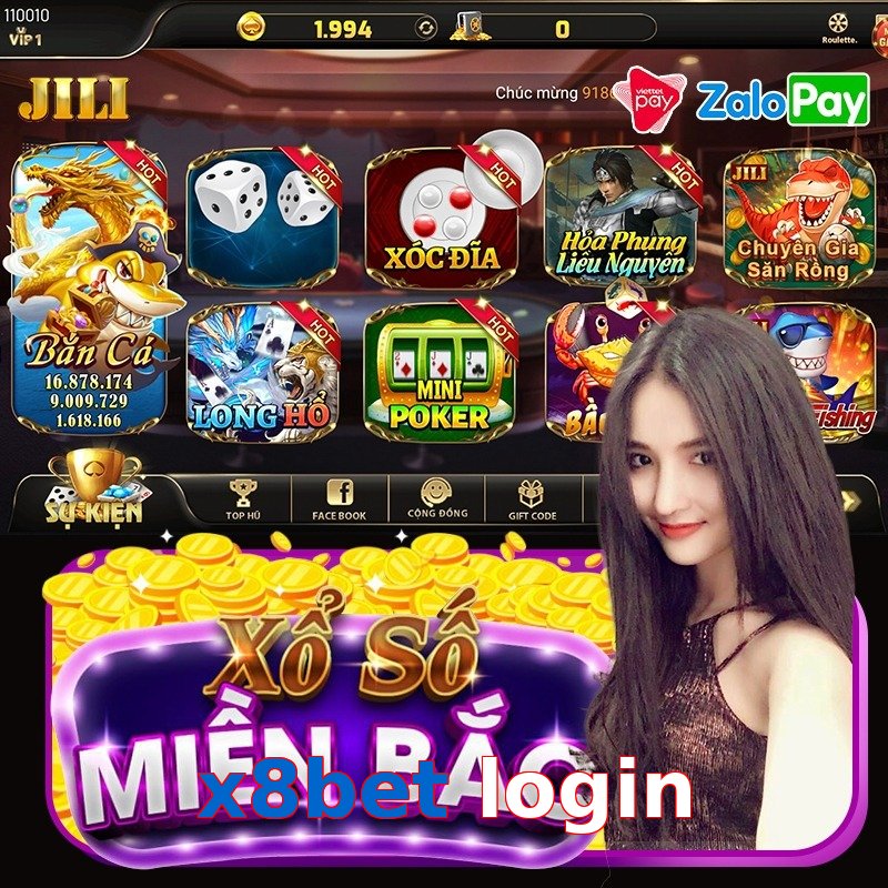 x8bet login
