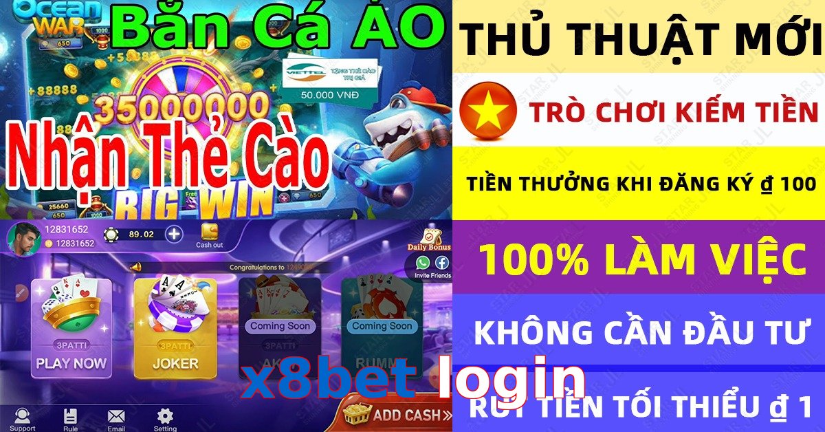 x8bet login