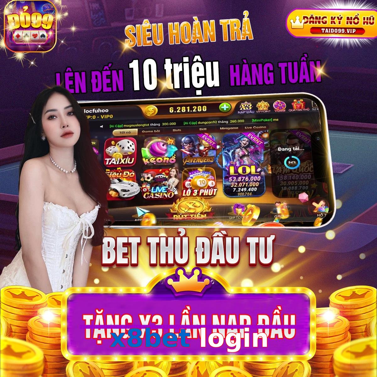 x8bet login